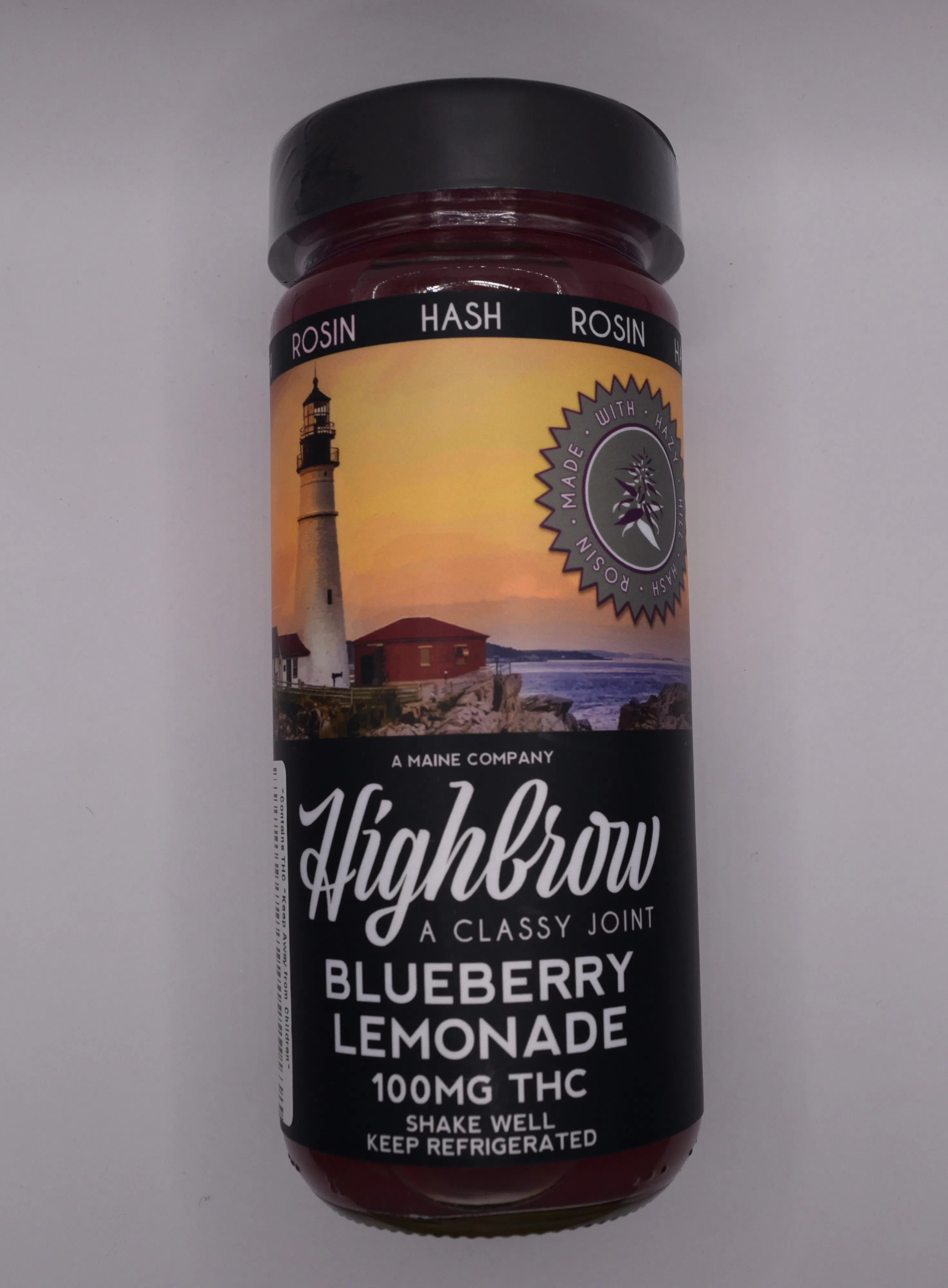 Highbrow Hash Rosin Drink | Blueberry Lemonade | 100mg |