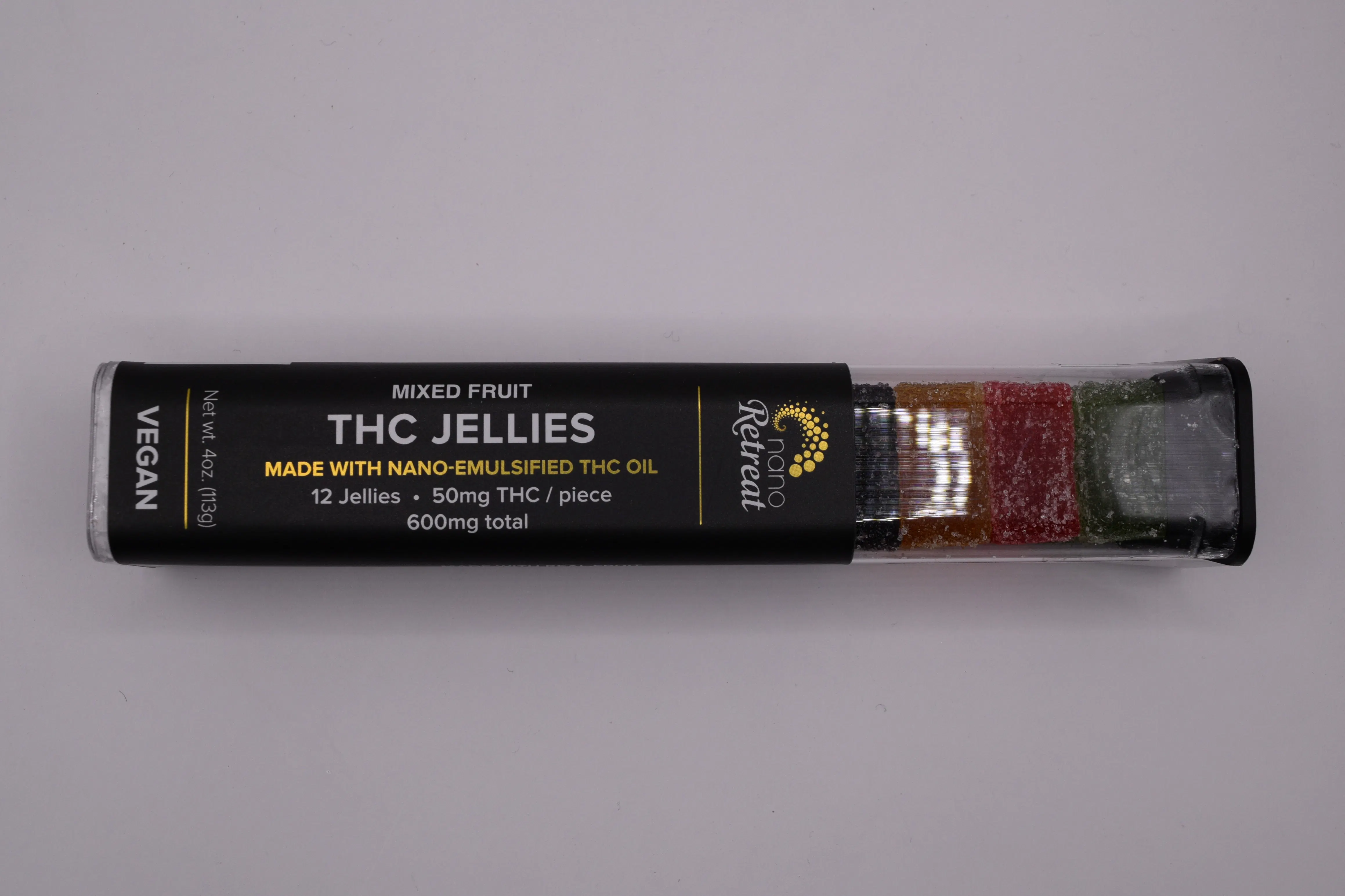 Nano Retreat THC Jellies | Mixed Fruit | 600mg |