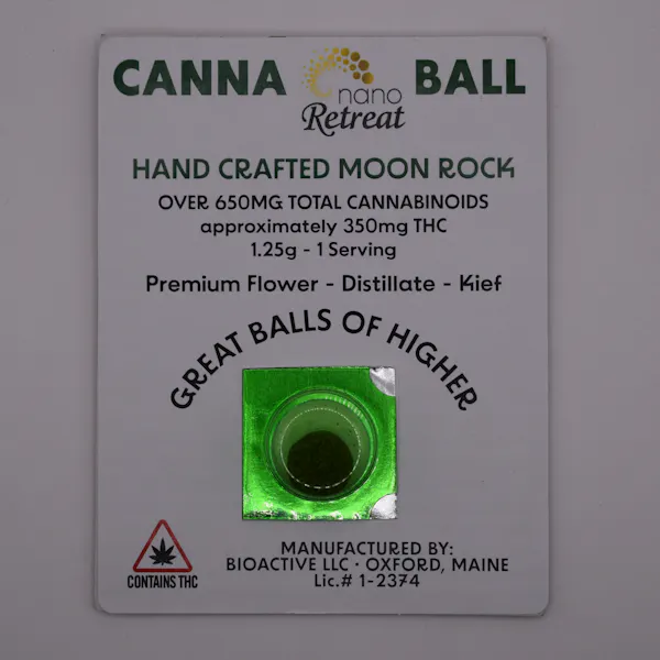 Nano Retreat Canna Ball | Moon Rocks | 350 mg