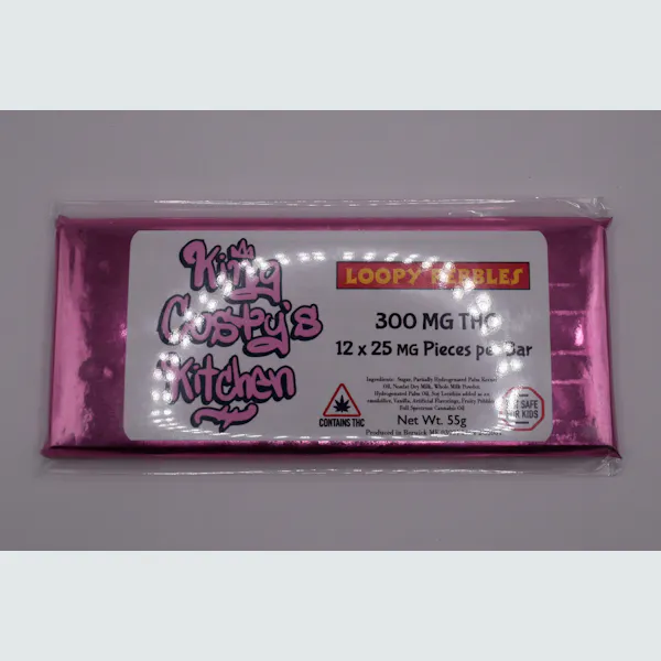King Custy's Kitchen | Loopy Pebbles Bar | 300MG
