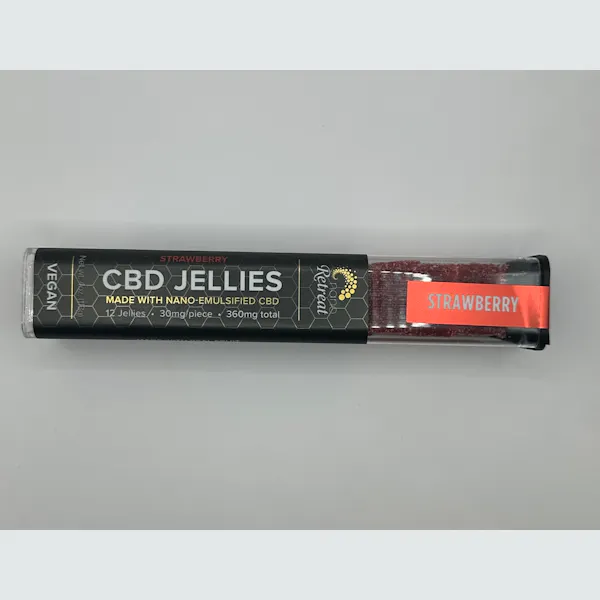 CBD Jellies | Strawberry | 360mg