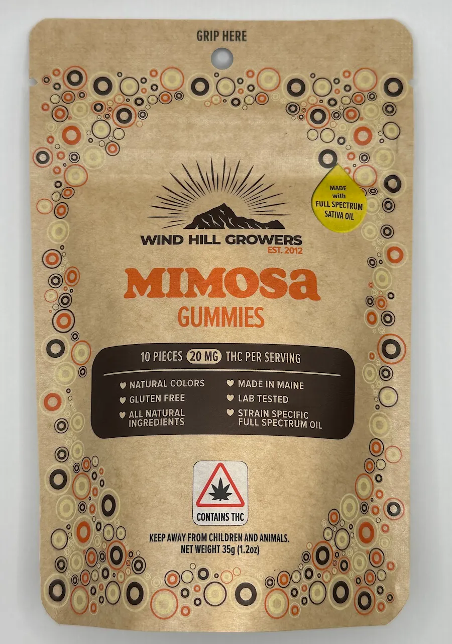 Wind Hill Growers Mimosa | Sativa | Gummies | 200mg
