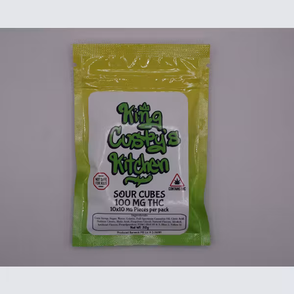 King Custy's Kitchen | Custy Cubes | Assorted Flavors 100MG